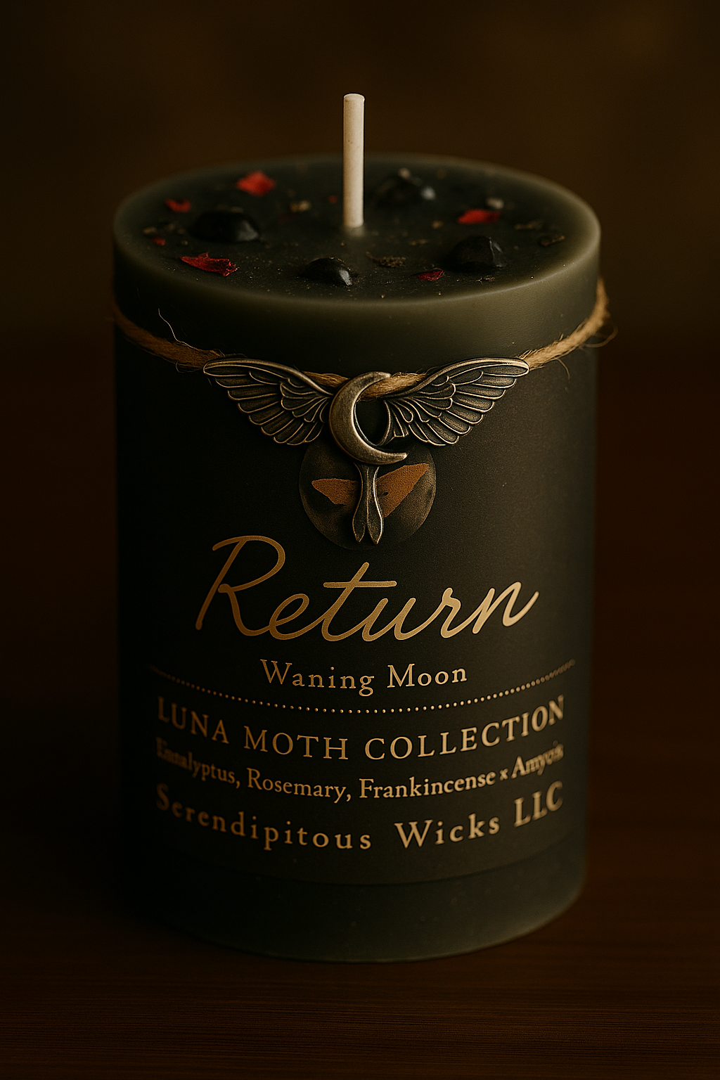 🌖 RETURN — Waning Moon IV (release, integration) | Luna Moth Collection