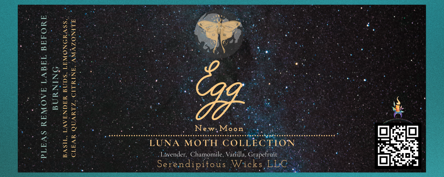 Luna Moth 5- Piece Moon Ritual Set