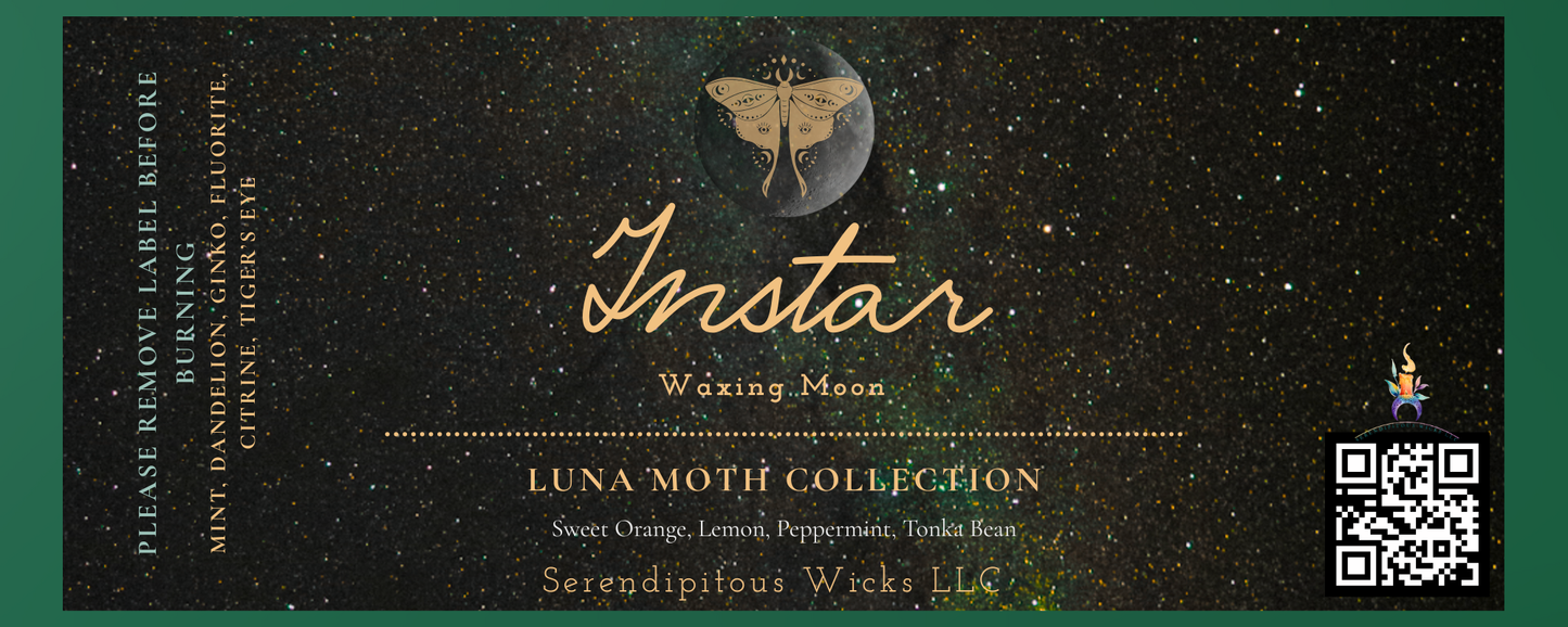 Luna Moth 5- Piece Moon Ritual Set