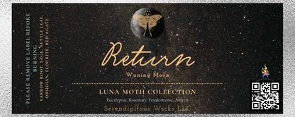 Luna Moth 5- Piece Moon Ritual Set