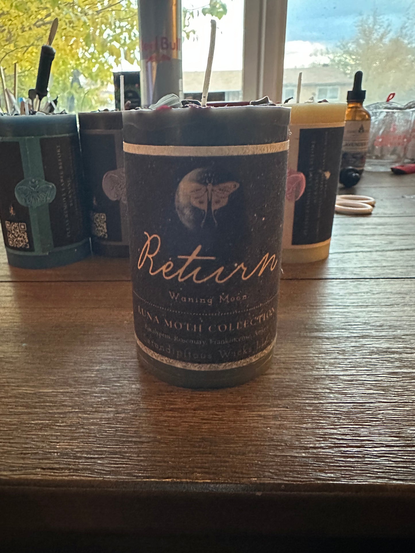 🌖 RETURN — Waning Moon IV (release, integration) | Luna Moth Collection