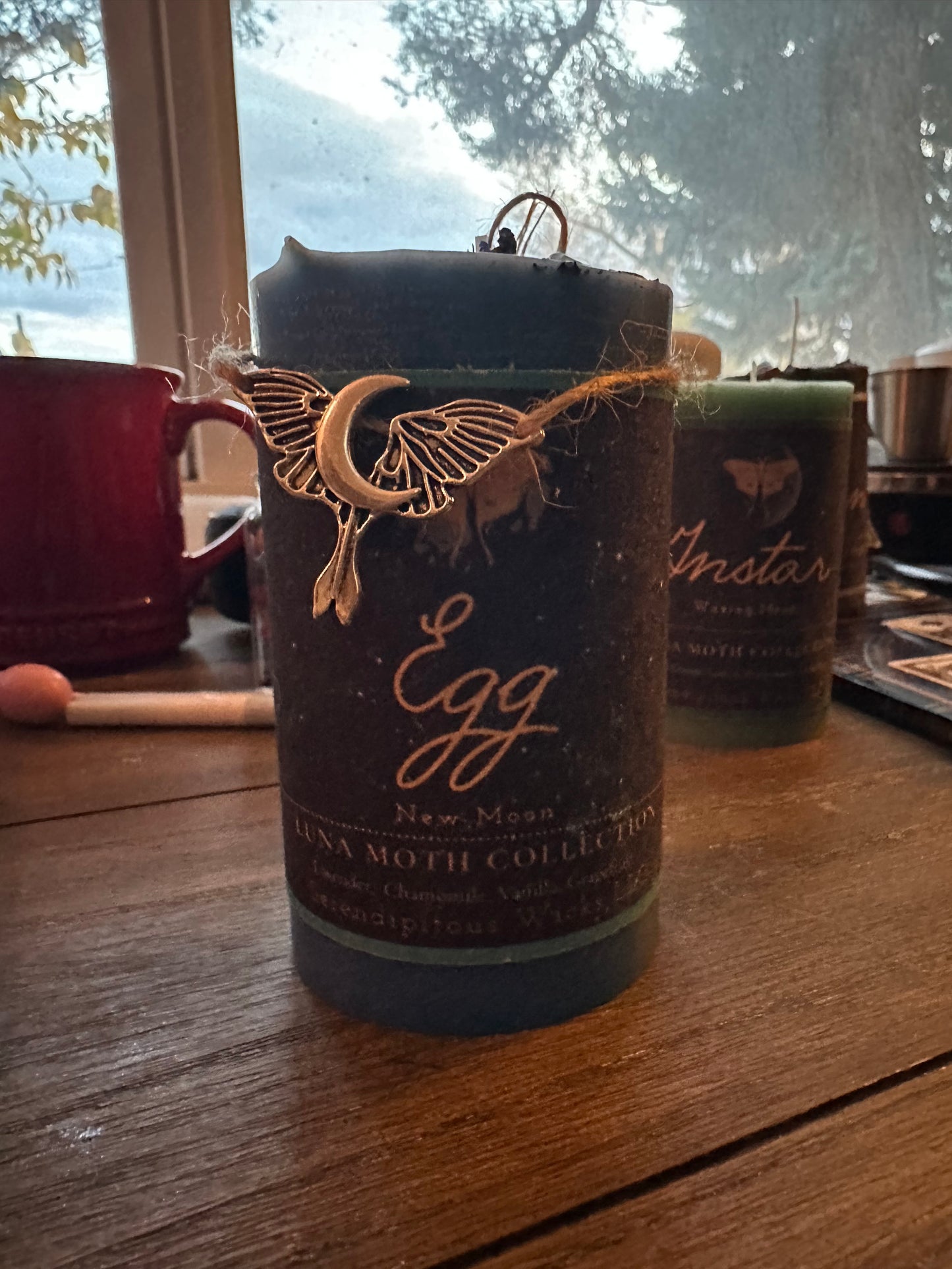 Luna Moth 5- Piece Moon Ritual Set